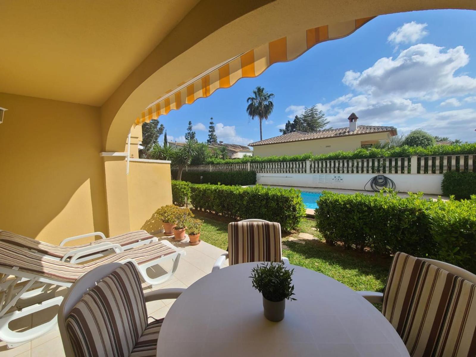 Bungalow Aldea Del Mar Els Poblets Esterno foto